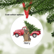 Load image into Gallery viewer, Swedish Vallhund ornament personalized

