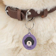 Load image into Gallery viewer, Labradoodle (Labrador/Poodle mix) ID Pet Tag
